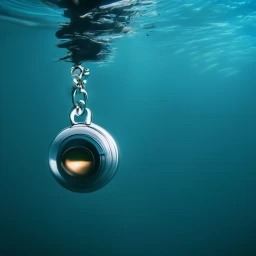 Front view of Floating Keychain