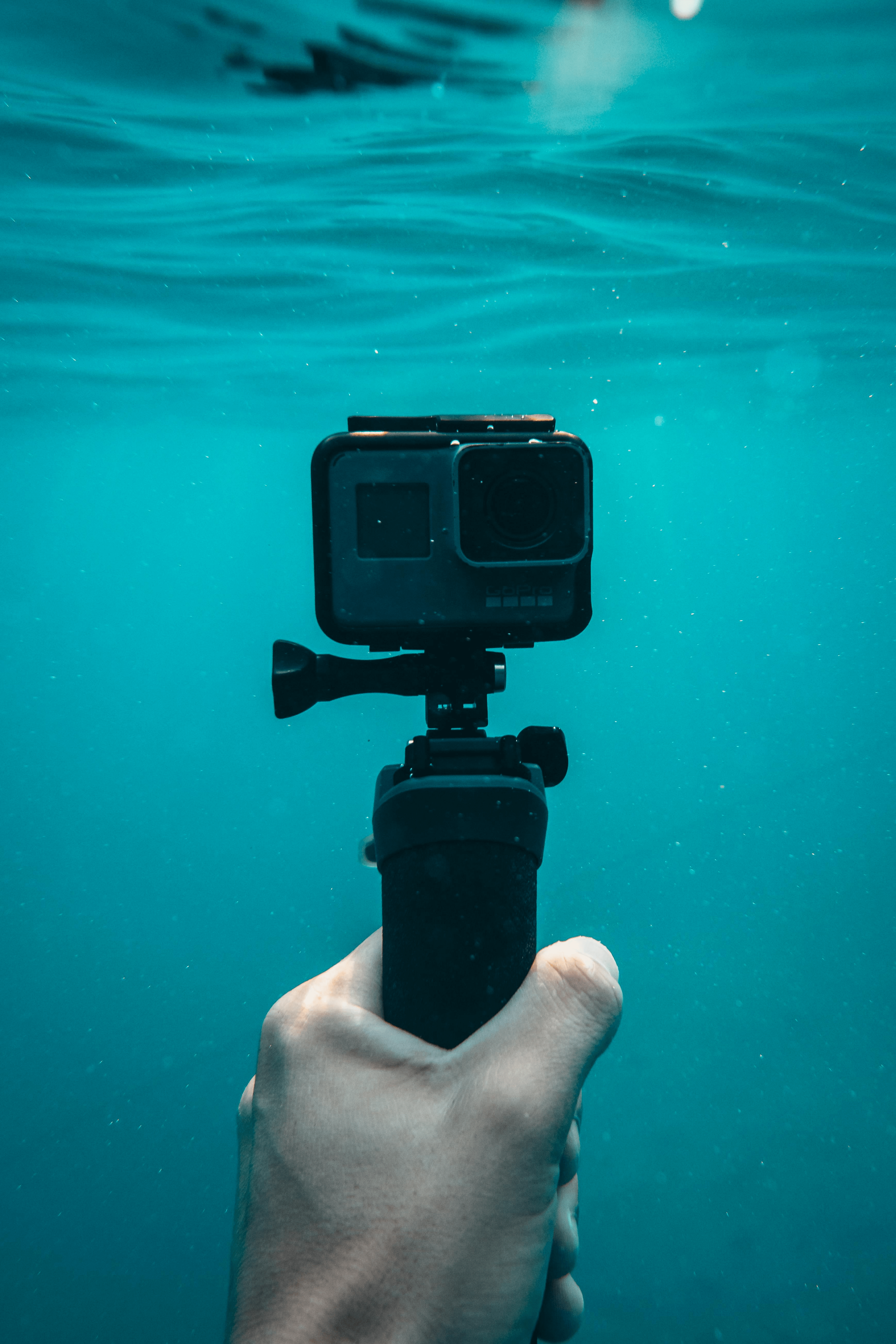 Front view of Underwater Camera