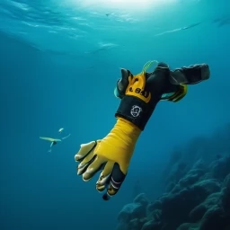 Front view of Underwater Exploration Gloves