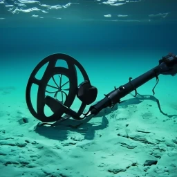 Front view of Underwater Metal Detector