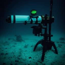 Front view of Underwater Microscope