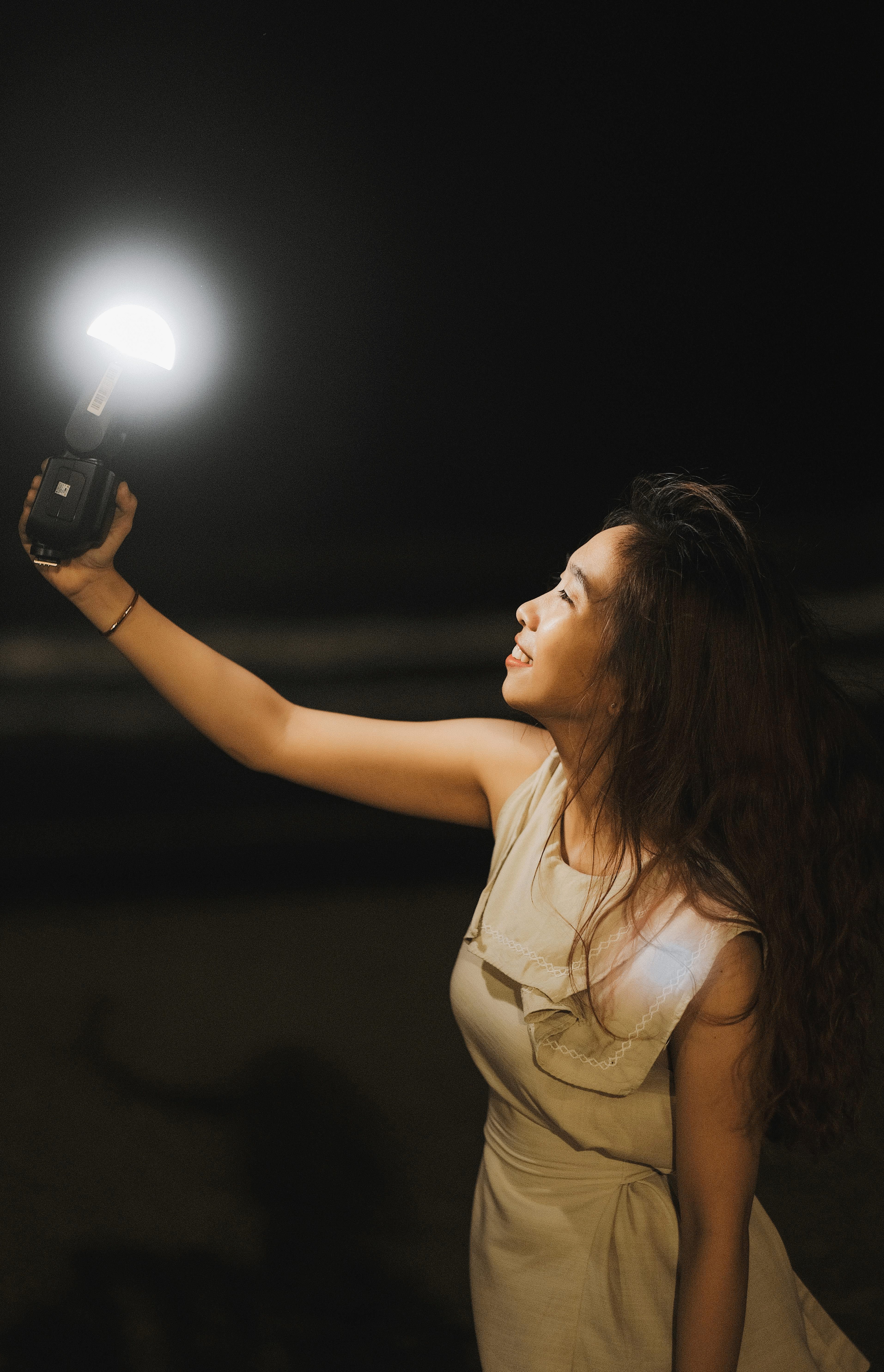 Front view of Underwater Strobe Light