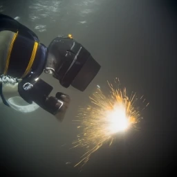 Front view of Underwater Welding Kit